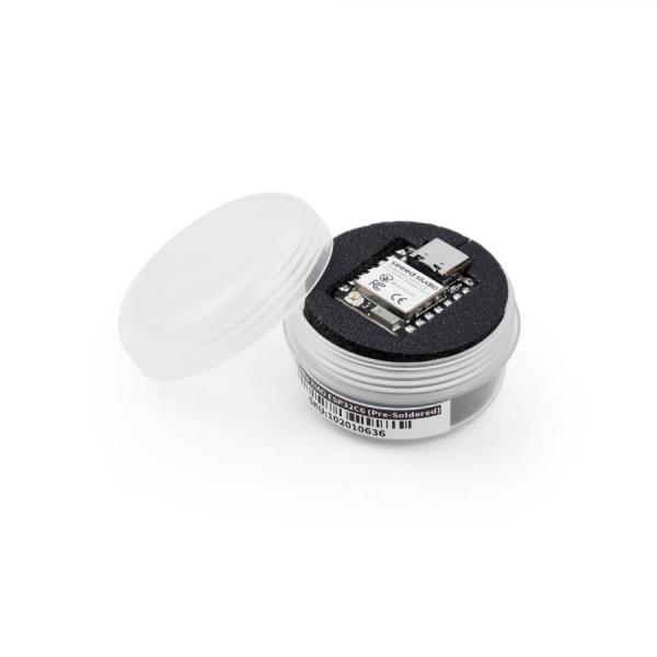디바이스마트,오픈소스/코딩교육 > 파이썬/IoT 개발 보드 > Seeedstudio XIAO > XIAO 보드,Seeedstudio,Seeed Studio XIAO ESP32-C6 (Pre-Soldered) [102010636],차세대 IoT 통신용 XIAO 보드 / ESP32-C6(RISC-V) 칩셋 탑재, Wi-Fi 6, BLE, Zigbee, Thread 동시 지원 / 헤더 핀 납땜 버전 / 배터리 충전 회로 내장 / 활용: Matter 호환 스마트홈, IoT 게이트웨이, Zigbee/Thread 메시 네트워크