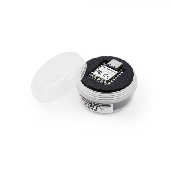 디바이스마트,오픈소스/코딩교육 > 파이썬/IoT 개발 보드 > Seeedstudio XIAO > XIAO 보드,Seeedstudio,Seeed Studio XIAO RA4M1 (Pre-Soldered) [102010638],Arduino Nano R4의 강력한 성능을 담은 초소형 XIAO 보드 / Renesas RA4M1 (Arm® Cortex®-M4) 32비트 MCU 탑재 / CAN Bus, 12-bit DAC, OP-Amp 등 전문가용 페리페럴 지원 / 기존 XIAO 확장 보드와 완벽 호환 / 활용: 고성능 아날로그 센싱, 산업용 제어, 컴팩트 IoT