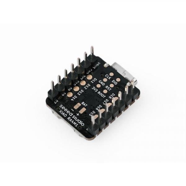 디바이스마트,오픈소스/코딩교육 > 파이썬/IoT 개발 보드 > Seeedstudio XIAO > XIAO 보드,Seeedstudio,Seeed Studio XIAO RA4M1 (Pre-Soldered) [102010638],Arduino Nano R4의 강력한 성능을 담은 초소형 XIAO 보드 / Renesas RA4M1 (Arm® Cortex®-M4) 32비트 MCU 탑재 / CAN Bus, 12-bit DAC, OP-Amp 등 전문가용 페리페럴 지원 / 기존 XIAO 확장 보드와 완벽 호환 / 활용: 고성능 아날로그 센싱, 산업용 제어, 컴팩트 IoT