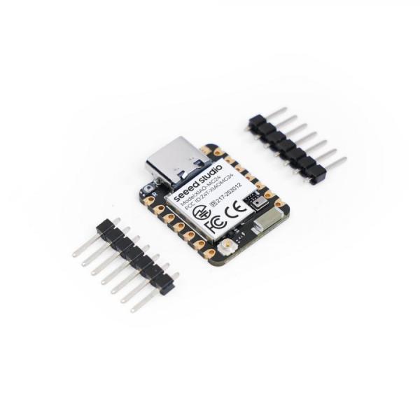 디바이스마트,오픈소스/코딩교육 > 파이썬/IoT 개발 보드 > Seeedstudio XIAO > XIAO 보드,Seeedstudio,Seeed Studio XIAO MG24 Sense [102010610],마이크/IMU 내장형 초저전력 XIAO 보드 / Silicon Labs EFR32MG24 칩셋 탑재 / Matter, Thread, Bluetooth 5.3(BLE) 무선 통신 지원 / 아날로그 마이크, 6축 IMU(모션 센서) 통합 / 활용: TinyML 기반 음성/모션 인식, 스마트홈 센서 허브