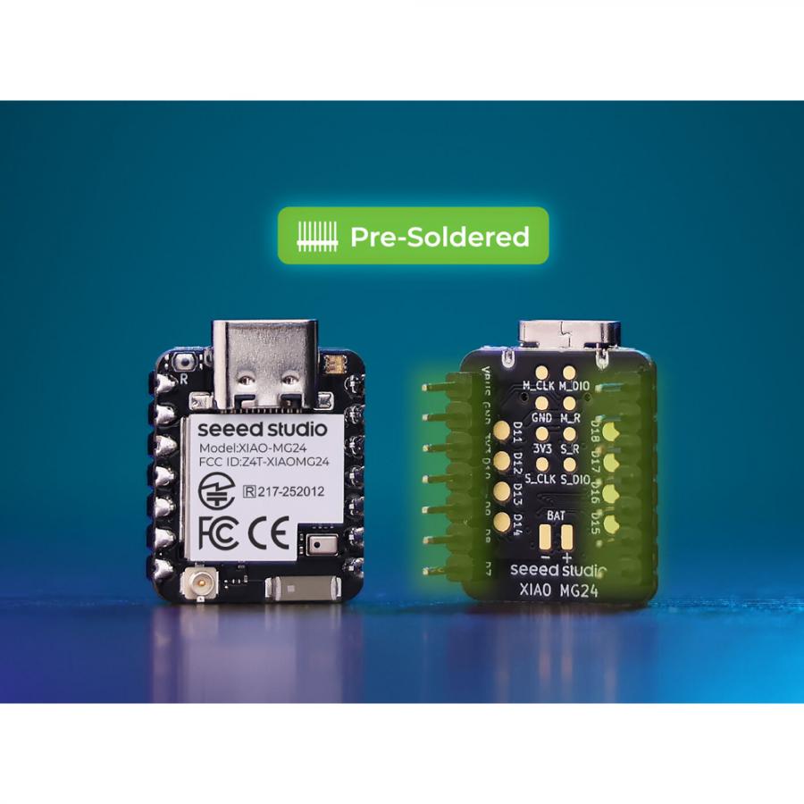 Seeed Studio XIAO MG24 Sense (Pre-Soldered) [102010691]