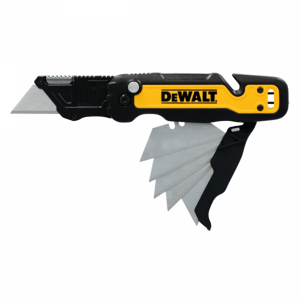 디바이스마트,수공구/전자공구/전동공구 > 작업공구 > 절단/컷터류 > 칼/칼날,디월트,접이식 유틸리티 칼 DWHT10992,한 손 유틸리티 칼 / 기본날 1개 포함 / 날 보관함 내장형 / 날 규격 50mm / 풀 메탈 바디 / 퀵 체인지 레버 / 11-921T 칼날 호환 / 무게 0.15Kg