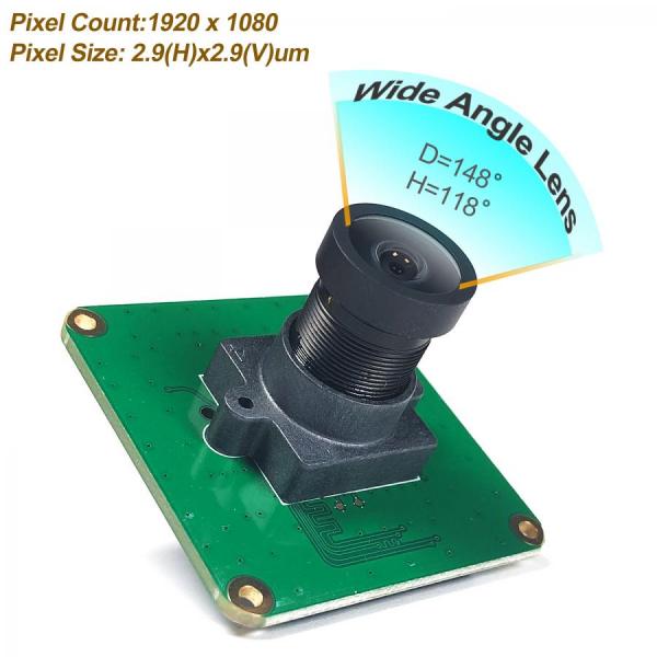 디바이스마트,오픈소스/코딩교육 > 라즈베리파이 > 라즈베리파이 카메라모듈/렌즈,Innomaker,RPI CAM-MIPI462RAW-Color,Raspberry Pi 호환 산업용 카메라 모듈 / STARVIS IMX462 Color CMOS 센서 / 2MP 유효 화소, 1920x1080 해상도 / 최대 60fps 비디오 출력 / CSI-2 인터페이스, 2 레인 연결 / FOV: D=148도, H=118도 / 전원: 아날로그 2.9V, 디지털 1.2V, 인터페이스 1.8V / 39mm x 39mm 보드 크기 / 사용자 매뉴얼 및 기술 지원 제공