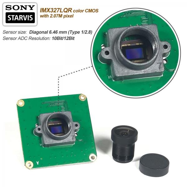 디바이스마트,오픈소스/코딩교육 > 라즈베리파이 > 라즈베리파이 카메라모듈/렌즈,Innomaker,RPI CAM-MIPI462RAW-Mono,Raspberry Pi 호환 산업용 카메라 모듈 / STARVIS IMX462 Mono CMOS 센서 / 2MP 유효 화소, 1920x1080 해상도 / 60fps 비디오 출력 지원 / CSI-2 인터페이스 직접 연결 / 148도 시야각, 조정 가능한 초점 거리 / 저조도 및 고동적 범위 지원 / 39mm x 39mm 보드 크기 / 사용자 매뉴얼 및 기술 지원 포함
