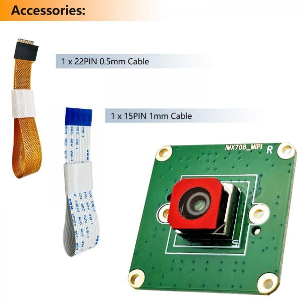 디바이스마트,오픈소스/코딩교육 > 라즈베리파이 > 라즈베리파이 카메라모듈/렌즈,Innomaker,RPI CAM-IMX708AF,InnoMaker IMX708 오토 포커스 카메라 모듈 / 12메가픽셀 IMX708 백조사 스택 CMOS 이미지 센서 / 고신호 대 잡음비(SNR) / 2D 동적 결함 픽셀 보정(DPC) 내장 / 빠른 오토포커스를 위한 위상 검출 오토포커스(PDAF) / QBC 리모자이크 기능 / HDR 모드 지원(최대 3메가픽셀 출력) / CSI-2 직렬 데이터 출력 / 해상도: 11.9메가픽셀 / 센서 크기: 7.4mm 대각선 / 픽셀 크기: 1.4μm × 1.4μ