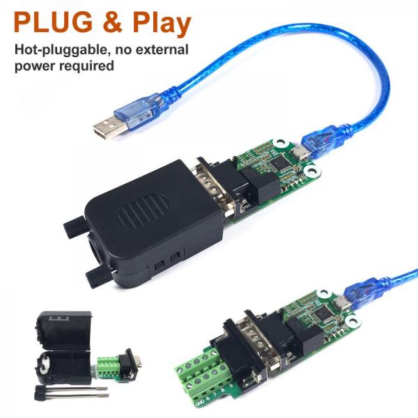 디바이스마트,MCU보드/전자키트 > 통신/네트워크 > CAN통신,Innomaker,USB2CAN Module,USB-CAN 변환기 / Raspberry Pi Zero, 3B+, 4B 호환 / Plug and Play, 외부 전원 불필요 / STM32F0 마이크로컨트롤러, 48MHz / CAN 2.0A 및 2.0B 지원 / 데이터 전송 속도 20Kbps~1Mbps 프로그래밍 가능 / 전압 격리 1.5K VDC/min / 120Ω 저항 선택 가능 / 작동 온도 -40°~85° / CE, FCC 인증 / 크기: 56.50mm x 31.20mm x 14.20mm /
