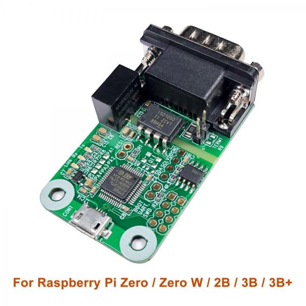 디바이스마트,MCU보드/전자키트 > 통신/네트워크 > CAN통신,Innomaker,USB2CAN Module,USB-CAN 변환기 / Raspberry Pi Zero, 3B+, 4B 호환 / Plug and Play, 외부 전원 불필요 / STM32F0 마이크로컨트롤러, 48MHz / CAN 2.0A 및 2.0B 지원 / 데이터 전송 속도 20Kbps~1Mbps 프로그래밍 가능 / 전압 격리 1.5K VDC/min / 120Ω 저항 선택 가능 / 작동 온도 -40°~85° / CE, FCC 인증 / 크기: 56.50mm x 31.20mm x 14.20mm /
