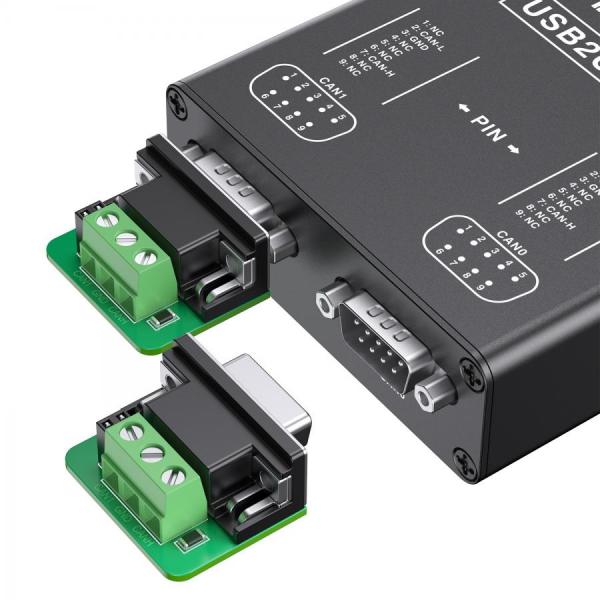 디바이스마트,MCU보드/전자키트 > 통신/네트워크 > CAN통신,Innomaker,USB2CAN-X2 Module,듀얼 채널 USB to CAN 변환기 / Raspberry Pi, Jetson Nano, Tinker Board 및 모든 SBC, 데스크탑, 노트북 호환 / Windows, Mac OS, Linux, Raspbian, Ubuntu 지원 / 플러그 앤 플레이, 외부 전원 불필요 / CAN baud rate 20Kbps~1Mbps 프로그래밍 가능 / CAN bus 2.0A 및 2.0B 지원 / 3000VDC 전압 절연 및 15kV ESD 보호 / C/Pyt