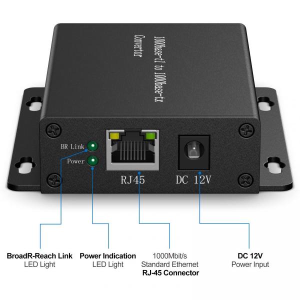 디바이스마트,MCU보드/전자키트 > 통신/네트워크 > 기타 네트워크/통신,Innomaker,1000BASE-T1-TX Ethernet Media Converter,1000BASE-T1/BroadR-Reach(1000 Mbit/s Full duplex)과 Fast Ethernet(1000BASE-TX) 간의 직접 포인트-투-포인트 변환 / Broadcom BCM89881B1BFBG PHY 사용 / 1x UTP 케이블 및 12V 전원 어댑터 포함 / 1000BASE-T1 Master/Slave 구성 및 링크 LED 기능 / Plug and Play, 드라이버 설치 불필요, 100M 및 1000M 모드 수동 전환 가능