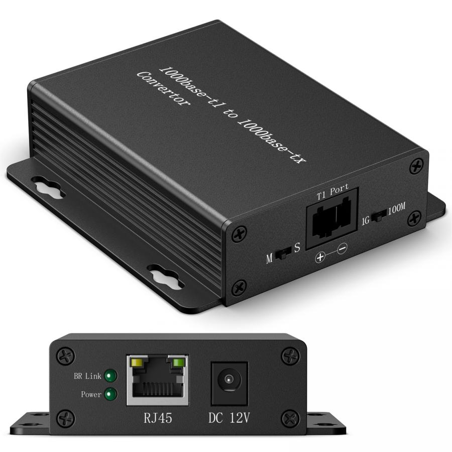 1000BASE-T1-TX Ethernet Media Converter