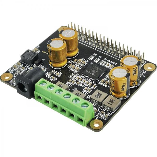 디바이스마트,오픈소스/코딩교육 > 라즈베리파이 > 라즈베리파이 확장보드/HAT,Innomaker,RPI HIFI AMP PRO,MERUSTM MA12070P 다단계 앰프 탑재 / Raspberry Pi 모든 시리즈 호환 / 최대 40 W 순간 피크 출력 (5 V/2.5 A 전원 공급 시) / Volumio, Justboom Player, Max2play 등 주요 스트리밍 애플리케이션 호환 / 최대 48 KHz 샘플링 주파수 및 24 비트 음악 재생 지원