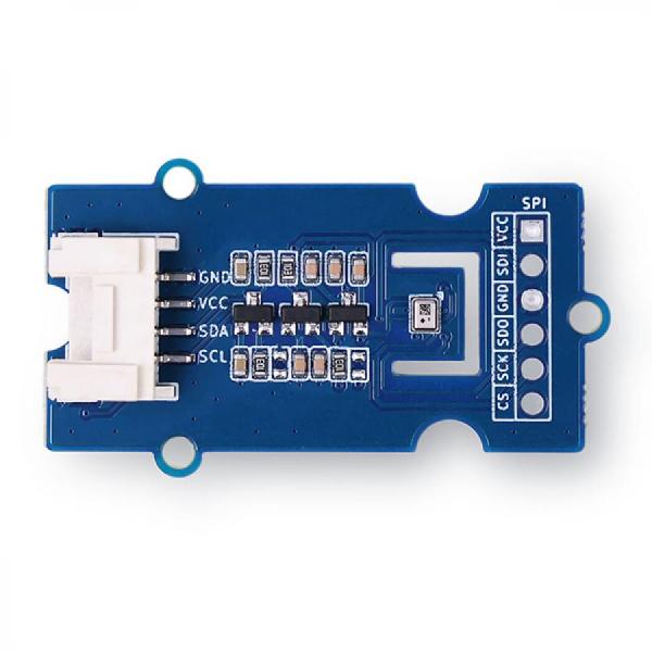 디바이스마트,MCU보드/전자키트 > 센서모듈 > 온도/습도 > 온도센서,Seeedstudio,Grove Temperature and Barometer Sensor(SPA06-003) [110992164],고정밀 온도 및 기압 센서 / 압력 측정 범위: 300~1100hPa / 온도 측정 범위: -40℃~+85℃ / 압력 절대 정확도: ±0.3hPa / 온도 정확도: ±1℃ / I2C 및 SPI 통신 지원 / Grove 4핀 커넥터 / 대기 전류: 0.5μA / 공급 전압: 3.3V / 크기: 40mm x 20mm x 6.5mm