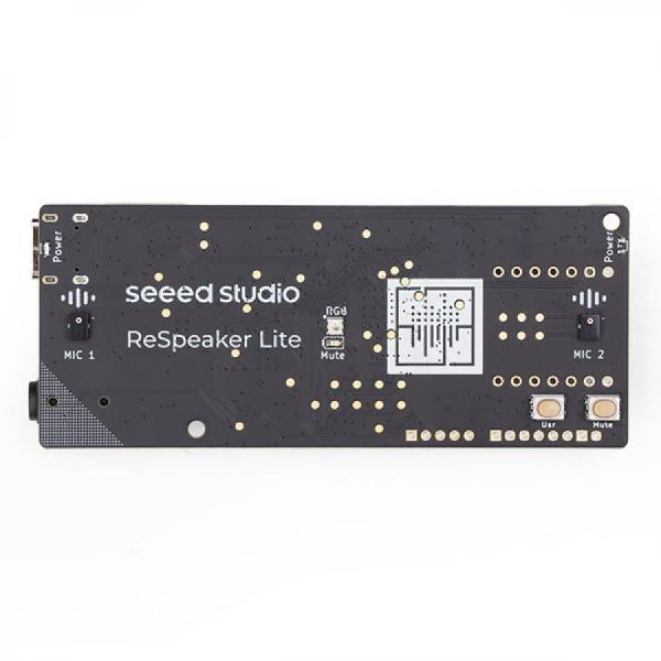 디바이스마트,MCU보드/전자키트 > 인공지능/임베디드/산업용 > 인공지능/머신러닝 > 인공지능 음성인식/스피커,Seeedstudio,ReSpeaker Lite - USB 2-Mic Array with Onboard AI Audio Processing Algorithms [107990273],XMOS XU316 AI 오디오 프로세서 탑재 / 듀얼 고성능 디지털 마이크 어레이 / 간섭 제거, 에코 제거, 소음 억제 알고리즘 지원 / I2S 및 USB(Audio Class 2.0) 호환 / 프로그래밍 가능한 WS2812 RGB LED / 외부 5V 전원 공급 지원 / 최대 샘플링 속도 16kHz / 크기 35x86mm / 5W 앰프 스피커 지원