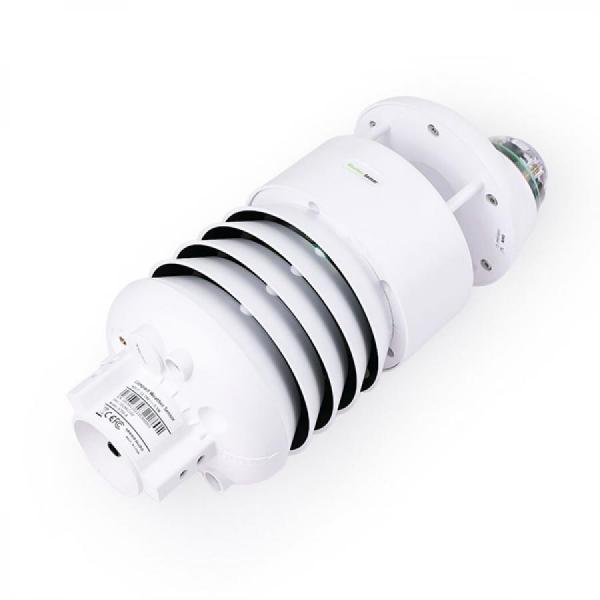 디바이스마트,기계/제어/로봇/모터 > 스마트팜 > 센서 > 풍향/풍속센서,Seeedstudio,SenseCAP S700-B – 7-in-1 소형 기상 관측 장치 (일사량 포함) [101991102],7-in-1 기상 센서 / 기온, 상대 습도, 기압, 총 태양 복사량, 일조 시간, 강수 강도, 풍속 및 풍향 측정 / -40°C ~ +85°C의 넓은 작동 온도 범위 / IP66 방수 등급 / RS485(Modbus-RTU) 및 SDI-12 통신 프로토콜 지원 / 3m 케이블 제공 / 초음파 풍속 및 풍향 센서 사용 / 내구성 및 정확성 향상 위한 방사선 차폐 장착