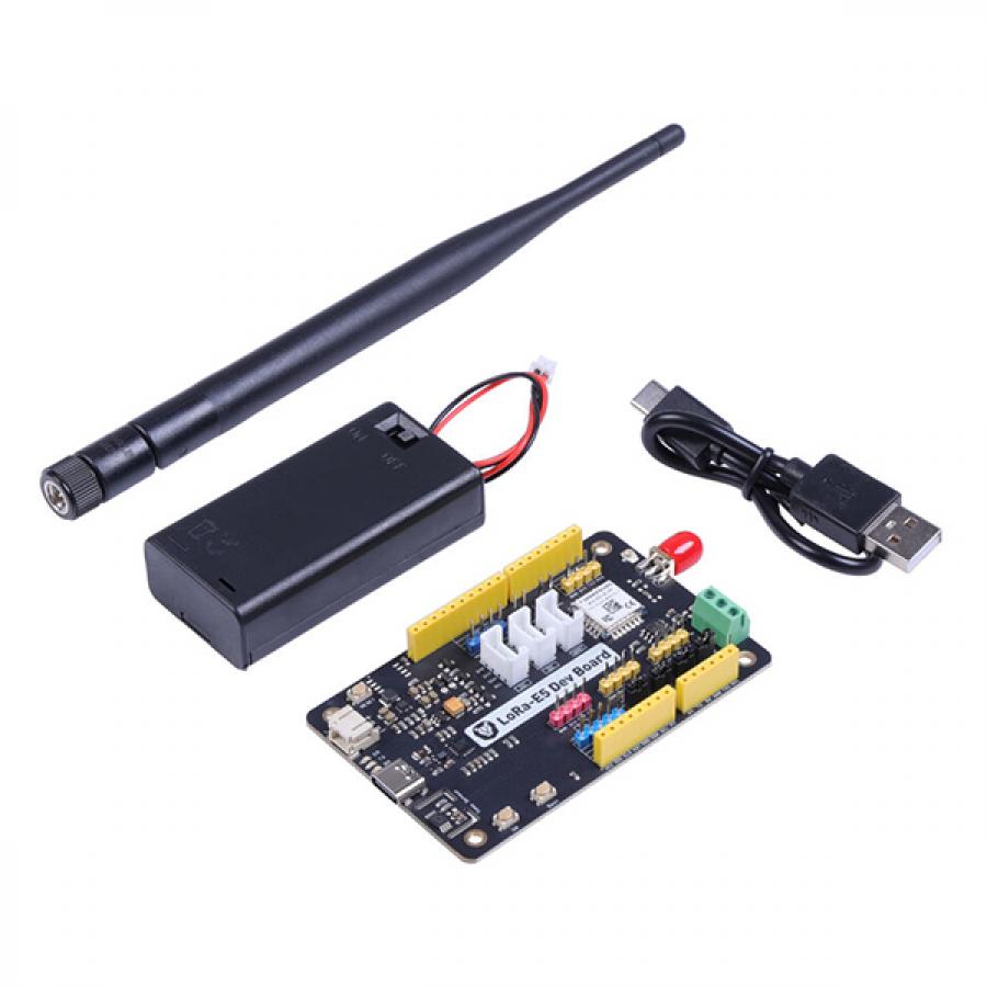 Wio-E5-LE LoRaWAN 개발 키트 (STM32WLE5JC 기반, EU868/US915 지원) [113991157]