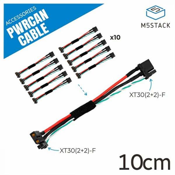 디바이스마트,오픈소스/코딩교육 > 파이썬/IoT 개발 보드 > M5STACK > 액세서리,M5Stack,PwrCAN Cable for Module 50cm (2pcs) [A146-B],PwrCAN Cable: 50cm(2pcs) 길이의 XT30(2+2)-F 커넥터를 갖춘 CAN 통신 케이블, PwrCAN Module 13.2와 호환, 안정적인 전원 및 CAN 신호 전송 지원.