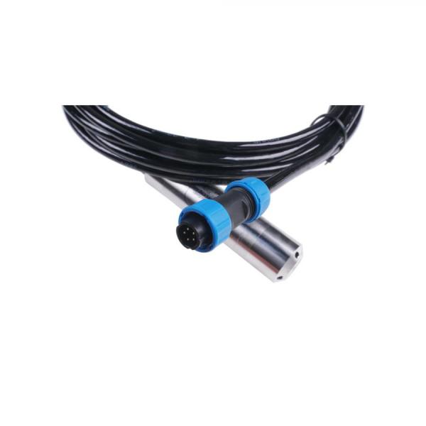 디바이스마트,센서 > 수질센서 > 스마트팜 > 농업 및 수경재배,Seeedstudio,산업용 항공 커넥터 MODBUS RS485 액체 레벨 센서 [101990860],액체 수위(깊이) 측정 산업용 레벨 센서 / RS485 (MODBUS-RTU) 출력 / 투입식 수압 측정 방식 (0~5m, ±0.5% FS) / IP68, 스테인리스 스틸 프로브 / DC 12-24V 전원 / 활용: 물탱크, 하천 수위 모니터링, 홍수 감지