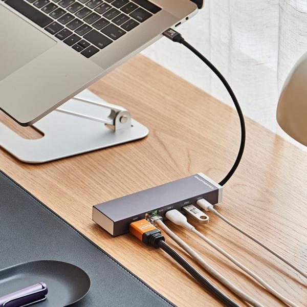 디바이스마트,컴퓨터/모바일/가전 > 네트워크/케이블/컨버터/IOT > 인터넷공유기/허브/랜카드 > USB허브/포트 확장 도킹스테이션,(주)컴엑스아이,5in1 HDMI 4K RJ45 PD60W C타입 멀티허브,한번의 연결로 미니 워크 스테이션 구축가능한 5in1 멀티허브 입니다.