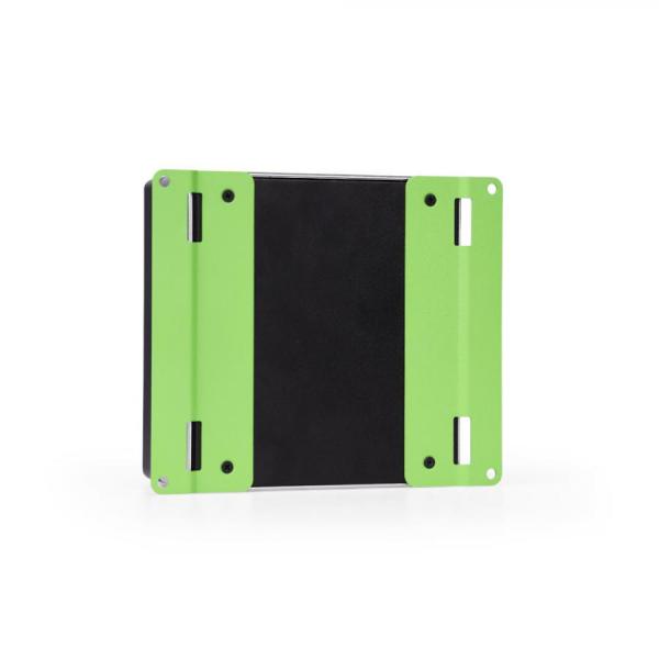 디바이스마트,MCU보드/전자키트 > 인공지능/임베디드/산업용 > 인공지능/머신러닝 > 인공지능 확장보드/액세서리,Seeedstudio,reComputer Jetson용 패널 금속 랙 마운트 홀더 [114110347],reComputer Jetson edge AI 컴퓨터를 패널에 안전하게 설치하도록 설계 / 산업, IoT 또는 자동화 환경에 공간 효율적인 적용 가능 / 내구성이 뛰어난 녹색 장착판 2개, 필요한 모든 나사(긴 나사 4개, 짧은 나사 4개) 포함 / reComputer Industrial , reComputer Super 및 reComputer Robotics Series 에 적합