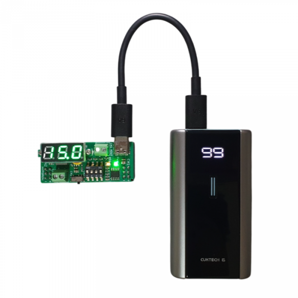 디바이스마트,MCU보드/전자키트 > 전원/신호/저장/응용 > 충전/배터리/전원,하이퍼론 테크놀러지스,Breadboard-PD USB-PD Dual Channel Power Module,USB-PD 3.0 (100W) 지원 / 듀얼 채널 전원 공급 모듈 / 0.28 인치 전압 디스플레이