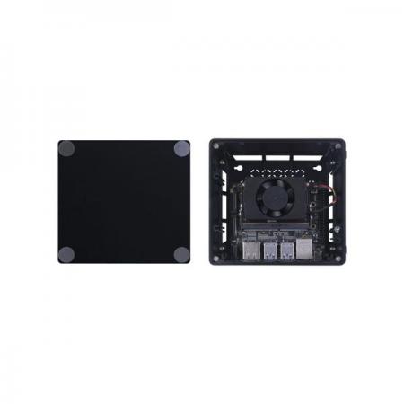 디바이스마트,MCU보드/전자키트 > 인공지능/임베디드/산업용 > 인공지능/머신러닝 > 인공지능 개발보드/모듈/키트,Seeedstudio,reComputer J2021 (아답터 미포함) - Edge AI Computer with NVIDIA Jetson Xavier NX 8GB [110061482],Jetson Xavier NX 8GB 프로덕션 모듈로 제작되어 384 NVIDIA CUDA® 코어를 제공하며 130mm x 120mm x 50mm의 소형 폼 팩터로 최대 21개의 TOP AI 성능을 제공