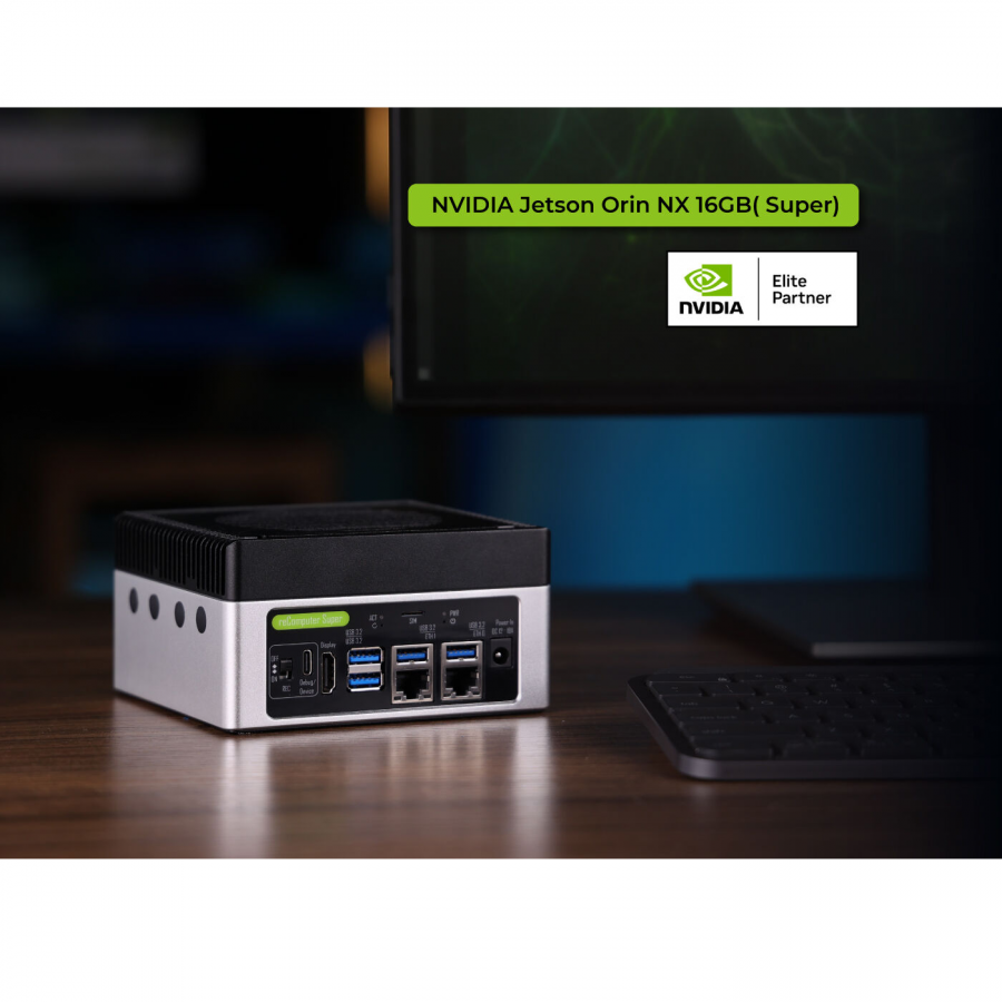 reComputer Super J4012 - Advanced Edge AI Computer with NVIDIA Jetson Orin NX 16GB [114110314]