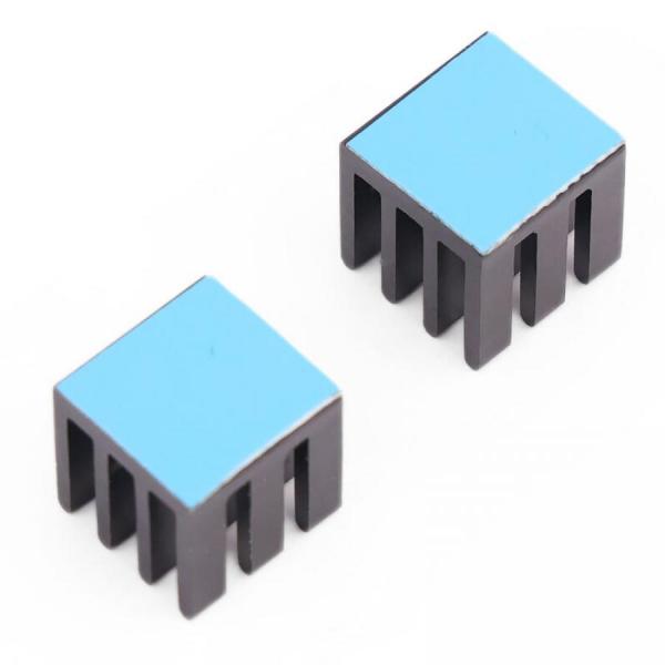 디바이스마트,오픈소스/코딩교육 > 파이썬/IoT 개발 보드 > Seeedstudio XIAO > XIAO 키트/액세서리,Seeedstudio,Aluminum Heat Sink for Seeed Studio XIAO (2pcs) [114010001],XIAOESP32S3 / 알루미늄방열판 / 10x10mm / 2개 / 63.6도 / 53.5도 / 무광검정코팅 / 열접착재 / SeeedXIAO호환