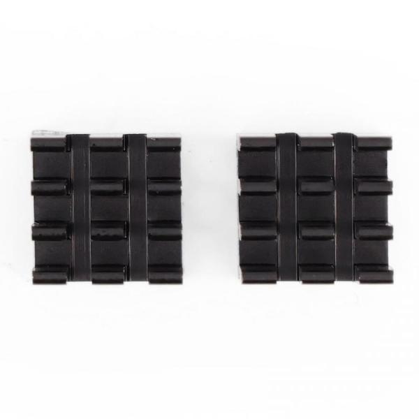 디바이스마트,오픈소스/코딩교육 > 파이썬/IoT 개발 보드 > Seeedstudio XIAO > XIAO 키트/액세서리,Seeedstudio,Aluminum Heat Sink for Seeed Studio XIAO (2pcs) [114010001],XIAOESP32S3 / 알루미늄방열판 / 10x10mm / 2개 / 63.6도 / 53.5도 / 무광검정코팅 / 열접착재 / SeeedXIAO호환