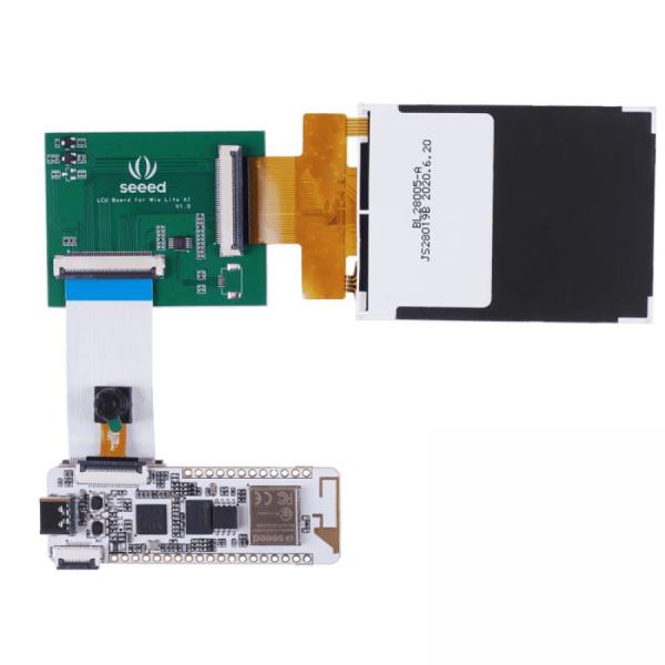 디바이스마트,MCU보드/전자키트 > 인공지능/임베디드/산업용 > 인공지능/머신러닝 > 인공지능 개발보드/모듈/키트,Seeedstudio,Wio Lite AI: 강력한 AI 비젼 개발보드 툴 킷 (STM32H725AE 기반, RGB LCD 및 Camera 포함) [110991524],WioLiteAI / STM32H725AE / ARMCortexM7 / 550MHz / 8MBPSRAM / 16MBSPI / MicroSD / 2-8inLCD / 240x320 / OV2640 / 2MPcam / DualBandWiFi / BT5-1 / USB-C5V3A / UART / I2C / SPI