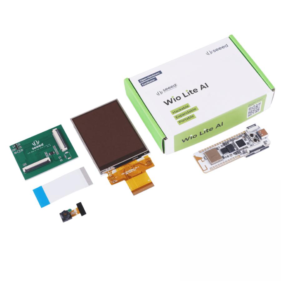 Wio Lite AI: 강력한 AI 비젼 개발보드 툴 킷 (STM32H725AE 기반, RGB LCD 및 Camera 포함) [110991524]