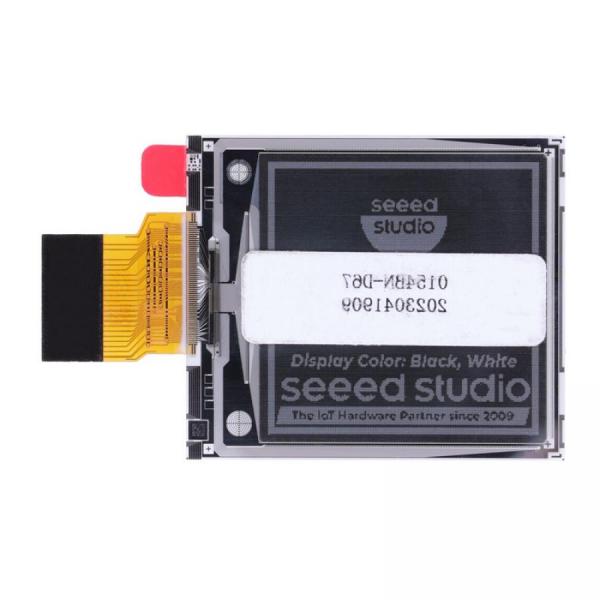 디바이스마트,MCU보드/전자키트 > 디스플레이 > E-paper,Seeedstudio,1.54인치 Monochrome e-Ink / ePaper Display (200x200), XIAO/아두이노/STM32 지원 [104990843],GDEY0154D67 / 사이즈1 54인치 / 해상도200x200 / 도트매트릭스 / SPI / 24핀피치 / 시야각>170도 / 전압3V3 / 동작온도0~50C / 무게3g / 두께1mm / 드라이버XIAO / 드라이버STM32 / 드라이버Arduino / Micropython / 전력4mW