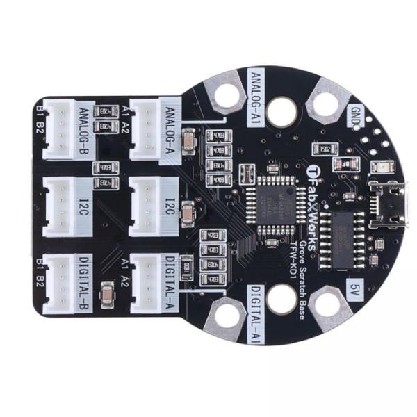 디바이스마트,MCU보드/전자키트 > 교육용키트/로봇 > 교육용키트 > 코딩교육,Seeedstudio,Grove for Scratch [102991754],GroveForScratch / WebSerial내장 / USB전원공급 / 페어링필요없음 / 다수포트확장 / Scratch호환 / USB케이블미포함