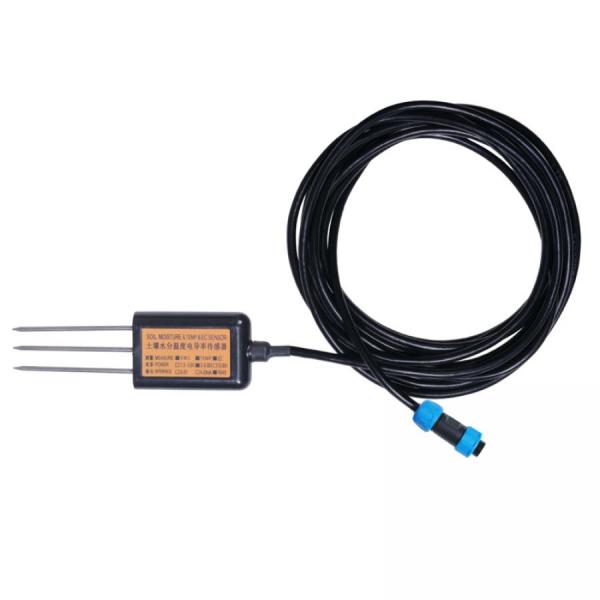 디바이스마트,기계/제어/로봇/모터 > 스마트팜 > 센서 > 토양센서,Seeedstudio,S-Soil MTEC-02B 산업용 토양습도, 온도 및 EC 센서 MODBUS-RTU RS485 (방수 항공 커넥터) [314990621],MTEC-02B / S-Soil / MODBUS-RTU / RS485 / IP68 / 0-100% / -40C~+80C / EC 0-10000uS / 3.6-30V