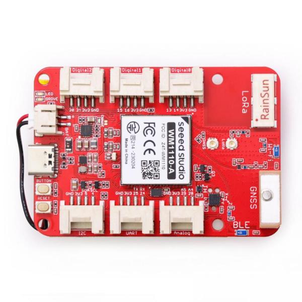 디바이스마트,오픈소스/코딩교육 > 파이썬/IoT 개발 보드 > nRF52840/nRF54L15,Seeedstudio,Wio Tracker 1110 Dev Board for Meshtastic [114993370],WioTracker1110 / ESP32-C3 / RAM4MB / Flash4MB / LoRaSX1276 / MeshtasticFW / USB-C / 60x30mm / DC5V / CE / FCC