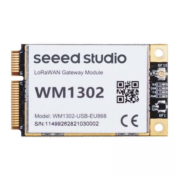 디바이스마트,MCU보드/전자키트 > 통신/네트워크 > RF/LoRa,Seeedstudio,Wio-WM1302 Long Range Gateway Module(USB) - EU868 [114992628],WM1302 / SX1302 / USB포트 / EU868 / 게이트웨이모듈 / 5V전원