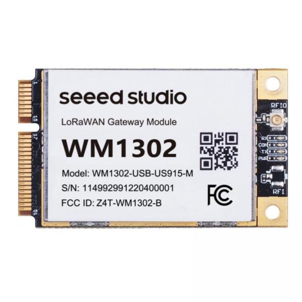 디바이스마트,MCU보드/전자키트 > 통신/네트워크 > RF/LoRa,Seeedstudio,WM1302 LoRaWAN Gateway Module (USB) - US915 [114992991],WM1302 / SX1302 / US915 / USB / FCC / CE