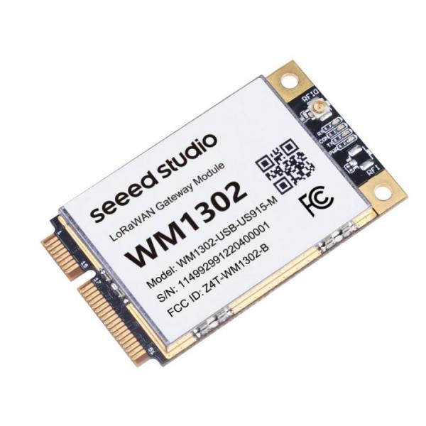 디바이스마트,MCU보드/전자키트 > 통신/네트워크 > RF/LoRa,Seeedstudio,WM1302 LoRaWAN Gateway Module (USB) - US915 [114992991],WM1302 / SX1302 / US915 / USB / FCC / CE