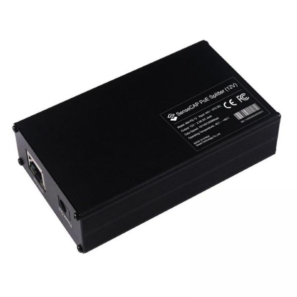 디바이스마트,MCU보드/전자키트 > 통신/네트워크 > 이더넷/PoE(Power over Ethernet),Seeedstudio,SenseCAP PoE Splitter DC Jack 12V [114992902],SenseCAP / PoESplitter / 12V / DCJack / PoEIn / RJ45 / 12Vout / FCC / CE