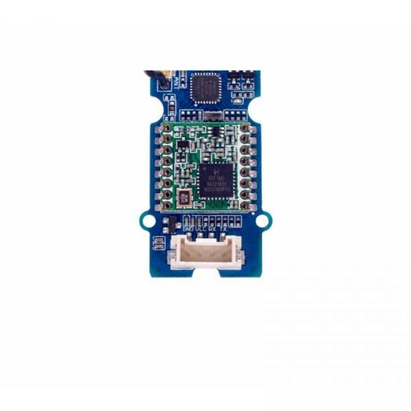 디바이스마트,MCU보드/전자키트 > 통신/네트워크 > RF/LoRa,Seeedstudio,Grove - Long Range 868MHz, for Long Range Application [113060006],GroveLoRa868 / RFM95 / RAM1KB / UART / 868MHz / +20dBm / 전압5V / 치수135x85x10mm / LoRaAlliance / 무게11g