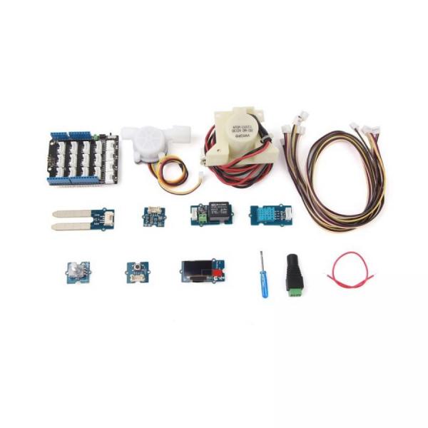 디바이스마트,MCU보드/전자키트 > 교육용키트/로봇 > 교육용키트 > 전기/전자/회로,Seeedstudio,Grove Smart Plant Care Kit for Arduino [110060130],Grove / SmartPlantCare / Kit / Arduino / I2C