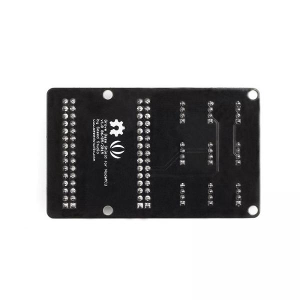 디바이스마트,MCU보드/전자키트 > 전원/신호/저장/응용 > 인터페이스/먹서,Seeedstudio,Grove Base Shield for NodeMCU [105020008],GroveBaseShield / NodeMCU용Grove / ESP8266 / 5D커넥터 / 1A아날로그 / 2I2C소켓 / UARTD9D10커넥터 / 전원LED / 134x64x32mm / GW40g
