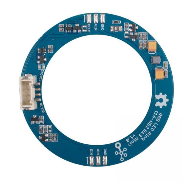 디바이스마트,MCU보드/전자키트 > 디스플레이 > LED,Seeedstudio,Grove - RGB LED Ring (16-WS2813 Mini) [104020171],WS2813Mini16 / 칩셋WS2813Mini / 내장제어회로 / 16LED비드 / 체인연결가능 / Grove호환 / VIN전원필요 / 3535패키지