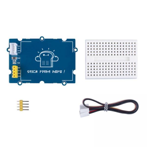 디바이스마트,커넥터/PCB > PCB기판/관련상품 > 브레드보드,Seeedstudio,Grove - Breadboard [103020232],35*47*8.5mm / GrovePort / GroveCable / DupontOnboard / PTCFuse500mA / PowerLED / 40*60mm / GroveBreadboard / GrovePinout
