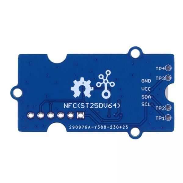 디바이스마트,MCU보드/전자키트 > 통신/네트워크 > NFC,Seeedstudio,Grove - NFC (ST25DV64), ST25DV64K Chip, Versatile NFC/RFID tag board, 3.3V/5V [101021093],ST25DV64K / 64KbitEEP / NFCType5 / ISO15693 / 1356MHz / I2C / HY20-4Pin / 3V3 / 5V / GroveModule / NoAntenna