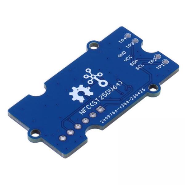 디바이스마트,MCU보드/전자키트 > 통신/네트워크 > NFC,Seeedstudio,Grove - NFC (ST25DV64), ST25DV64K Chip, Versatile NFC/RFID tag board, 3.3V/5V [101021093],ST25DV64K / 64KbitEEP / NFCType5 / ISO15693 / 1356MHz / I2C / HY20-4Pin / 3V3 / 5V / GroveModule / NoAntenna
