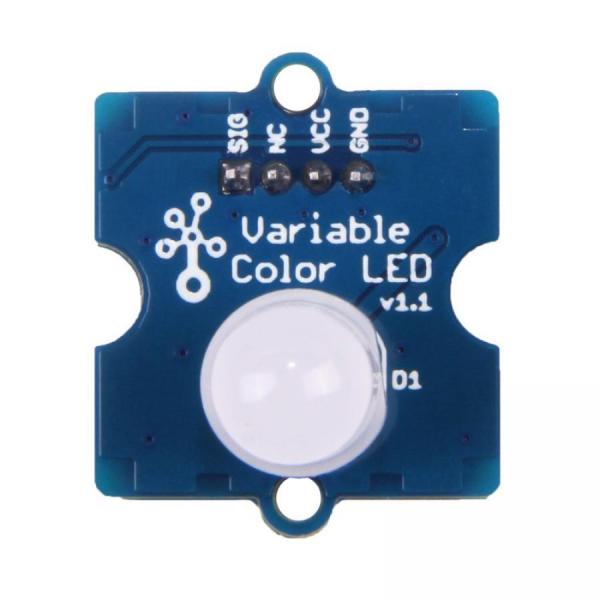 디바이스마트,MCU보드/전자키트 > 디스플레이 > LED,Seeedstudio,Grove - Variable Color LED V1.1 [101020472],8mmRGBLED / 5VDC전원 / PWMControl / 3varRes / RaspberryPi / Arduino / GroveSocket / PlugAndPlay / 20x20x30mm / Weight7g / V11
