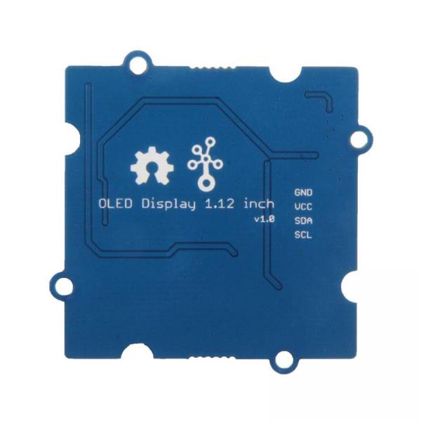 디바이스마트,MCU보드/전자키트 > 디스플레이 > LCD/OLED,Seeedstudio,Grove - OLED Display 1.12인치 V2 [101020452],GroveOLED112V2 / 칩셋SSD1327 / 해상도128x128 / I2C / 규격40x40x12mm / 전압3.3 / 5V / 무게15g / 메모리없음 / 그레이스케일16 / 인증미확인