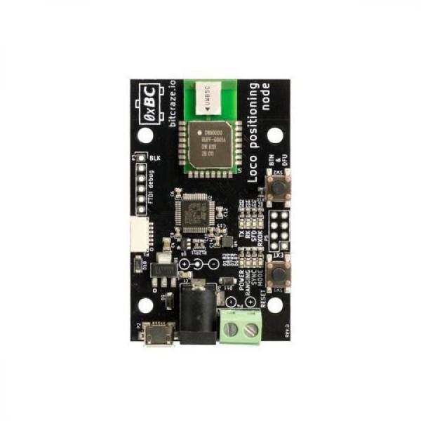 디바이스마트,기계/제어/로봇/모터 > 교육/취미로봇 > 드론/항공기 > 드론 관련부품,Seeedstudio,Crazyflie 2.x DWM1000 Loco Positioning Node for Indoor Positioning System [114990656],DWM1000 / DW1000칩셋 / UWB / LocoPositioning / Crazyflie2x호환 / UART인터페이스 / 3V3전원 / PCB모듈 / 소형크기