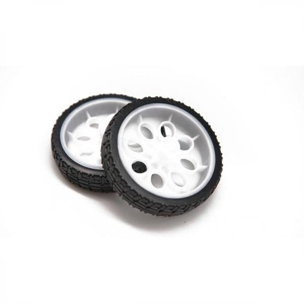 디바이스마트,기계/제어/로봇/모터 > 로봇부품 > 바퀴/휠 > 악세사리,Seeedstudio,Wheel for TT Motors [114090041],TT모터휠 / TTDC모터호환 / 휠1개 / 커플링키트제공