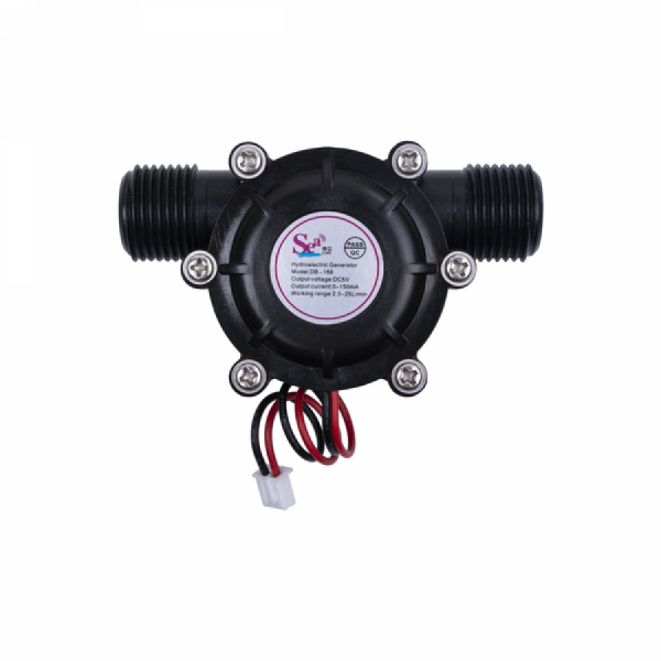 디바이스마트,센서 > 유량센서 > 유량센서,Seeedstudio,Micro Water Turbine - Hydroelectric Generator (DC-5V) with G1/2인치 Thread [101990647],DC-5V출력 / G1 / 2나사 / 유량3.5-20L / 분 / 최대출력150mA / 저항10.5Ω / 절연저항10MΩ / 무게90g / 작동0-80°C / 시작수압0.05MPa / 작동압력1.2MPa